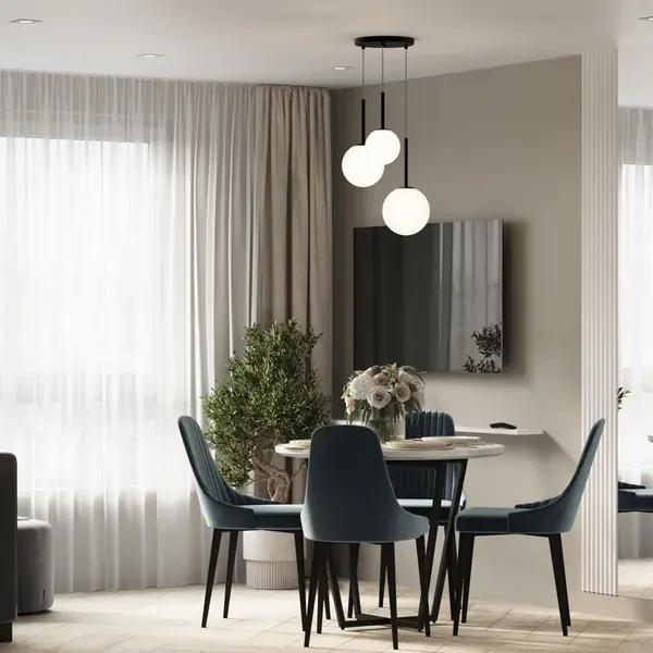 Нежная и уютная квартира ЖК Дмитровский парк