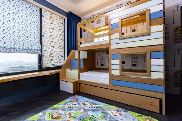 Детская комната для мальчика 15 кв.м.