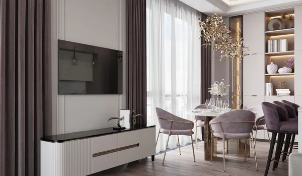 Пентхаус 116 м2 ЖК "Фили Сити". Современный стиль