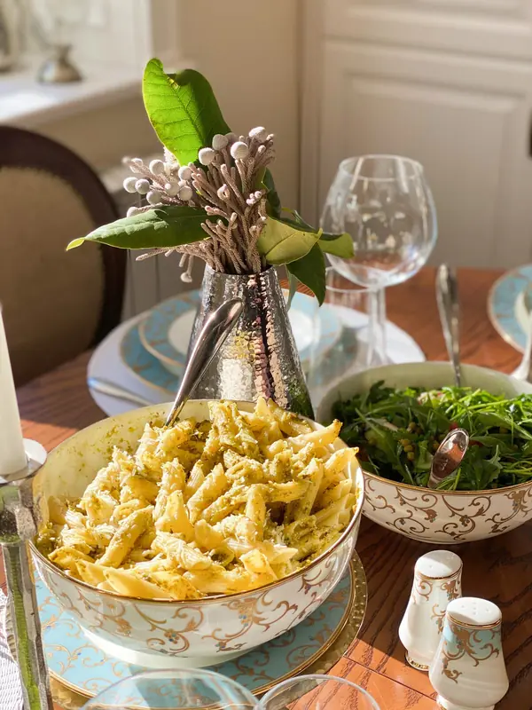 Сервировка к обеду