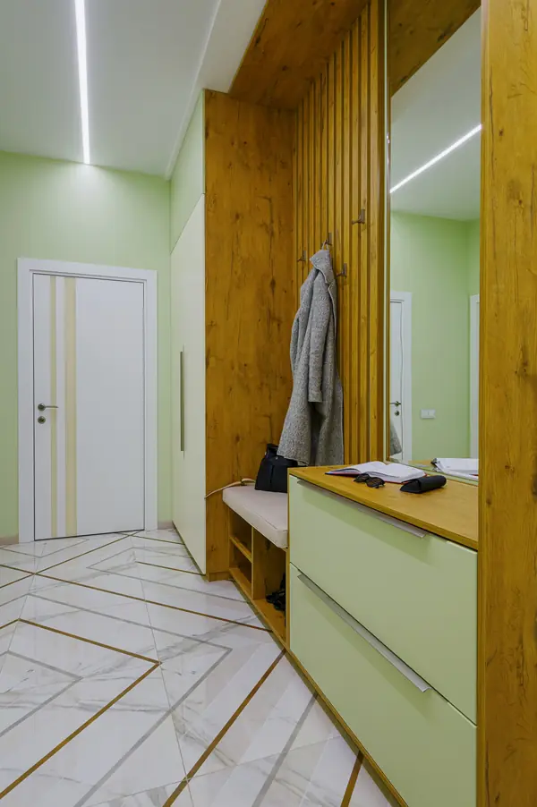 Интерьер в современном стиле ЖК «Раушен-престиж», г. Светлогорск