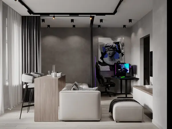 Дизайн-проект однокомнатной квартиры