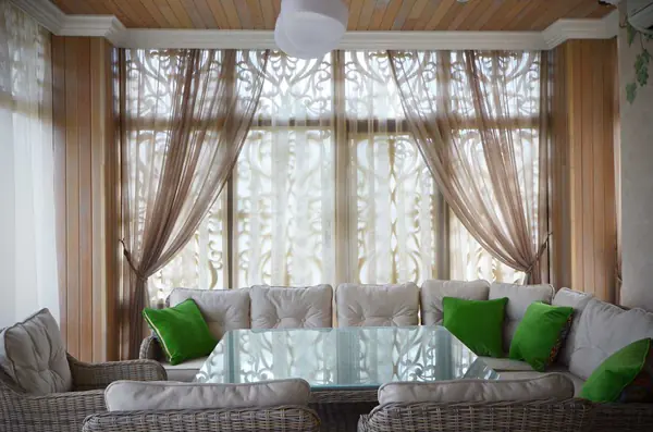 Интерьер летней веранды