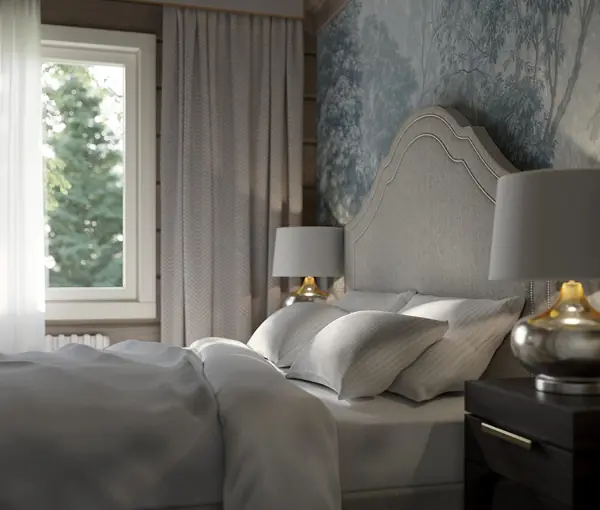 Загородный дом из бруса по проекту Honka