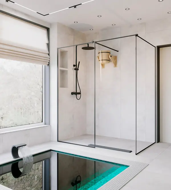 Дизайн-проект бани 25м2 в Новороссийске