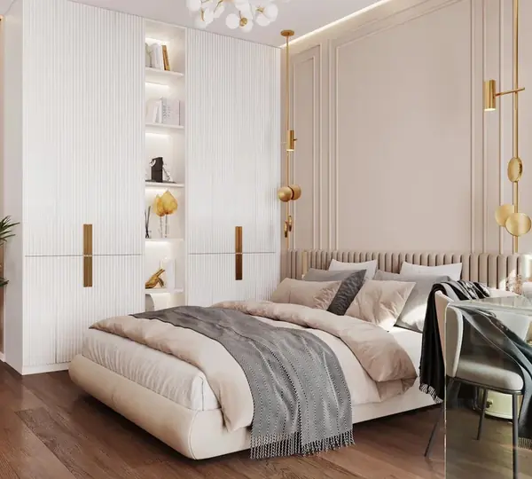 Ремонт квартиры в стиле неоклассика для молодой девушки