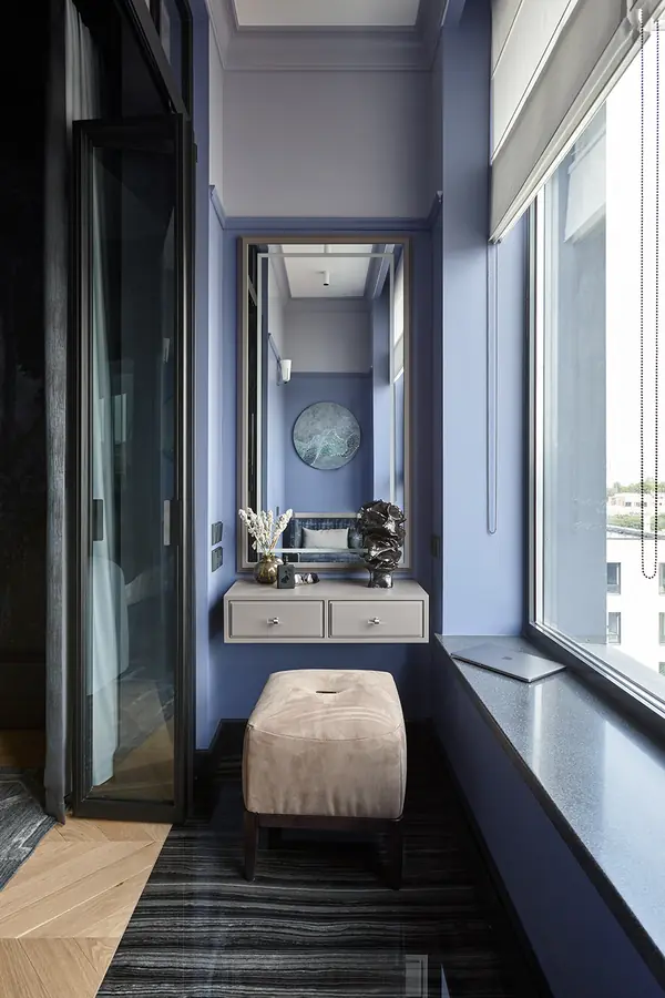 Дизайн двухкомнатной квартиры в ЖК Резиденции Архитекторов