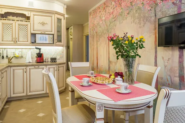 Дизайн интерьера кухни в стиле прованс