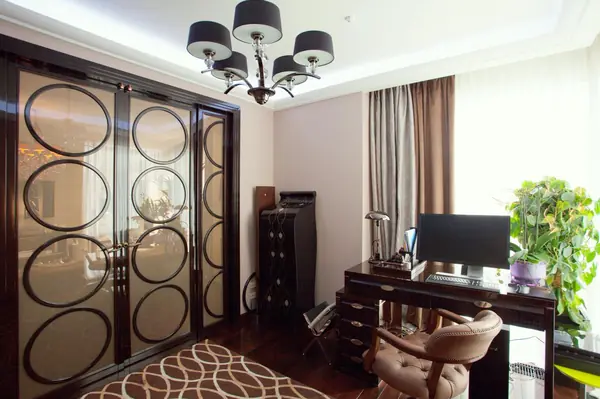 Jade Mood Apartment Interior in Art Deco Style