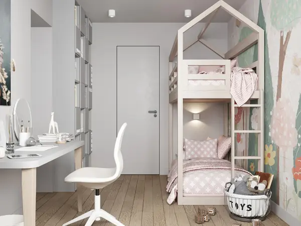 Дизайн интерьера квартиры в современном стиле площадью 47 м2