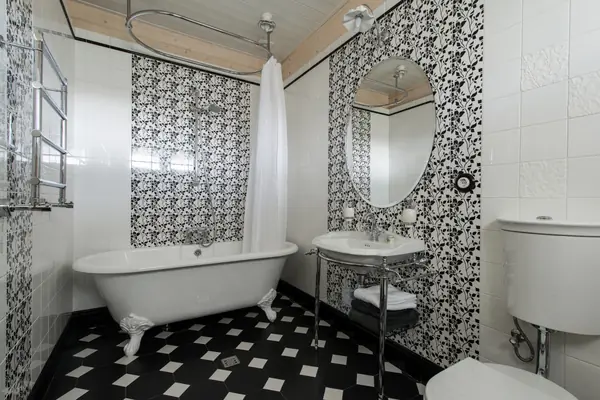 Гостевой дом-баня. 2 этаж. Ванная комната