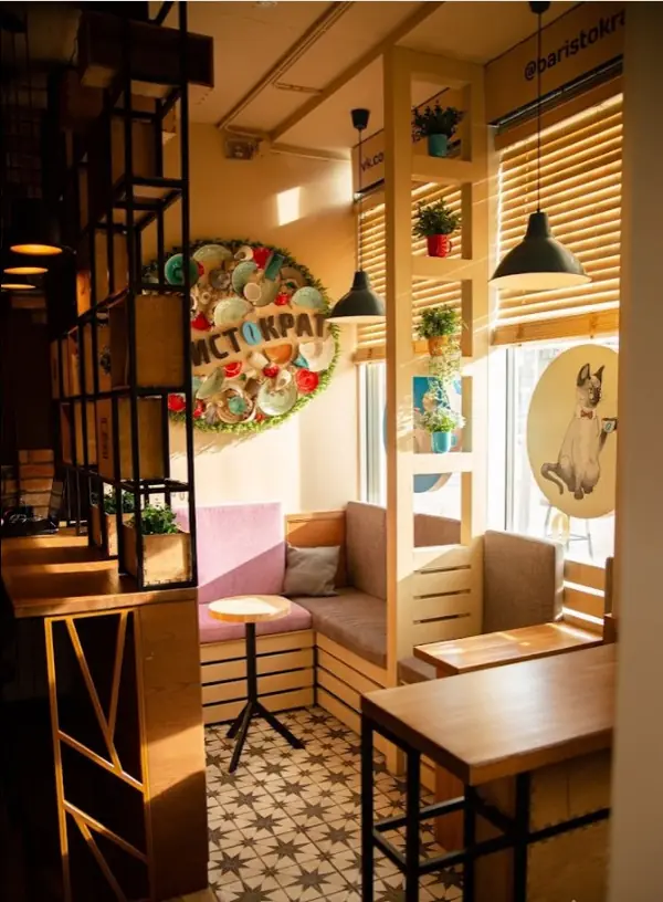 Caffè Baristocrat 34 m2, San Pietroburgo