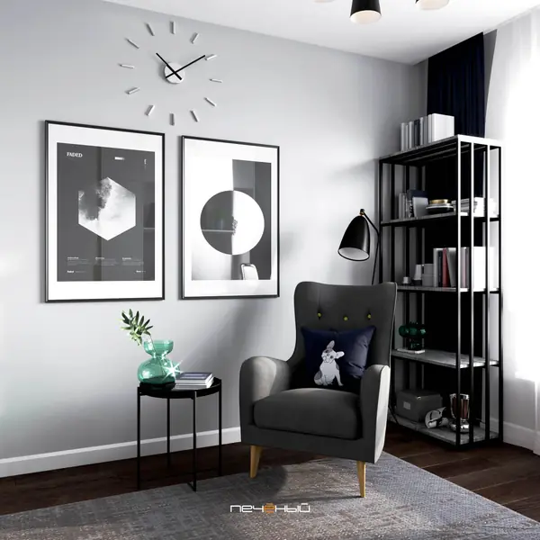 Мужская квартира с отделкой от застройщика