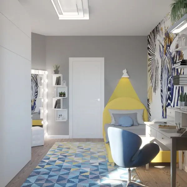 Детская комната для девочки-подростка