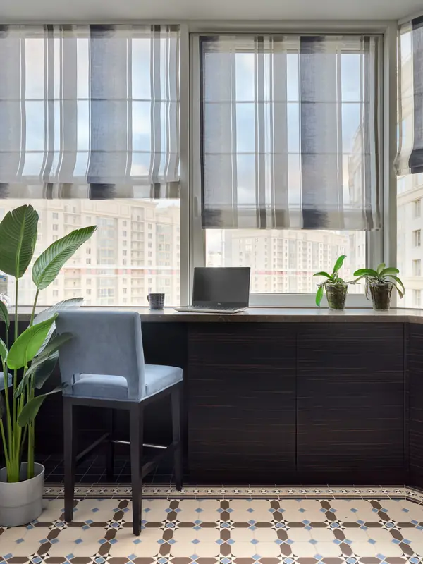 Современный интерьер с отсылкой к классике. Дизайнер Татьяна Нацвина.