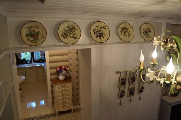 Нouse in a pine forest