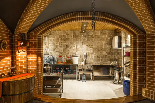 Винный погреб в загородном доме в г.Находка