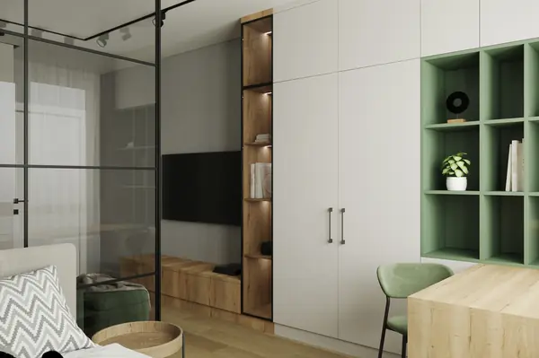 Двухкомнатная студия в ЖК "Новый горизонт". Новосибирск