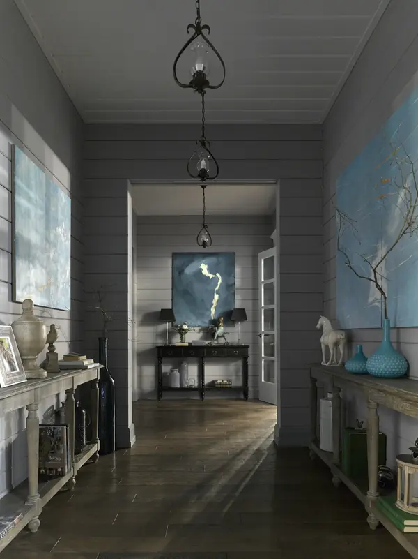 коридор первого этажа