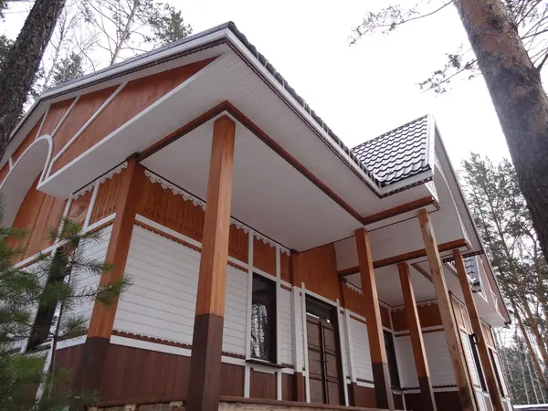 Воссоздание музея Астафьева, черты дома взяты с реально существующего