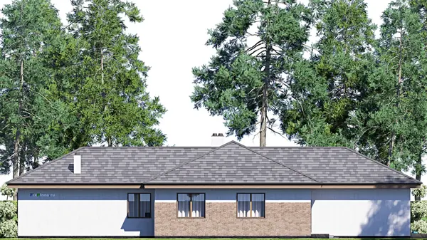 Проект одноэтажного дома 24х22м S348м2 F-15740