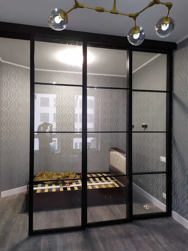 Loft перегородка раздвижная телескопического открывания