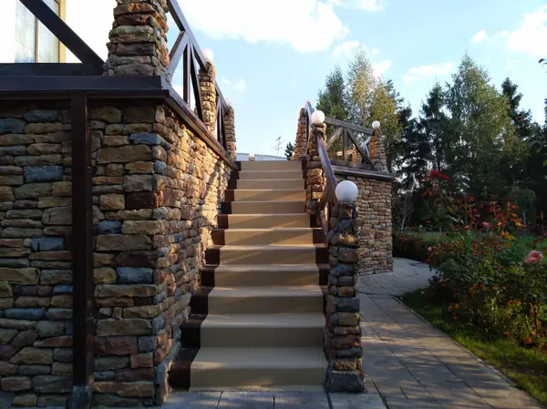 Терраса дома Подмосковье