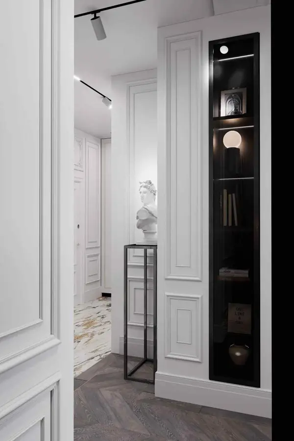 Дизайн и ремонт квартиры в ЖК «Царёв Сад» — Театр контрастов