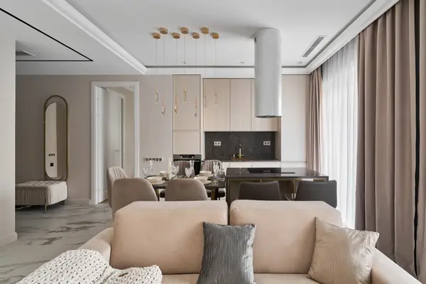 Евро 4-комнатная квартира 130 кв/м с террасой в ЖК «D1»