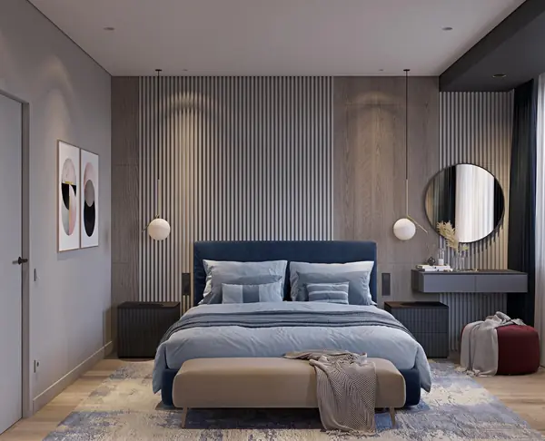 Дизайн трёхкомнатной квартиры  97 м2