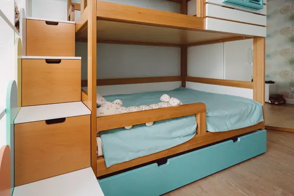 Детская комната 16кв. м. для мальчика 2 лет