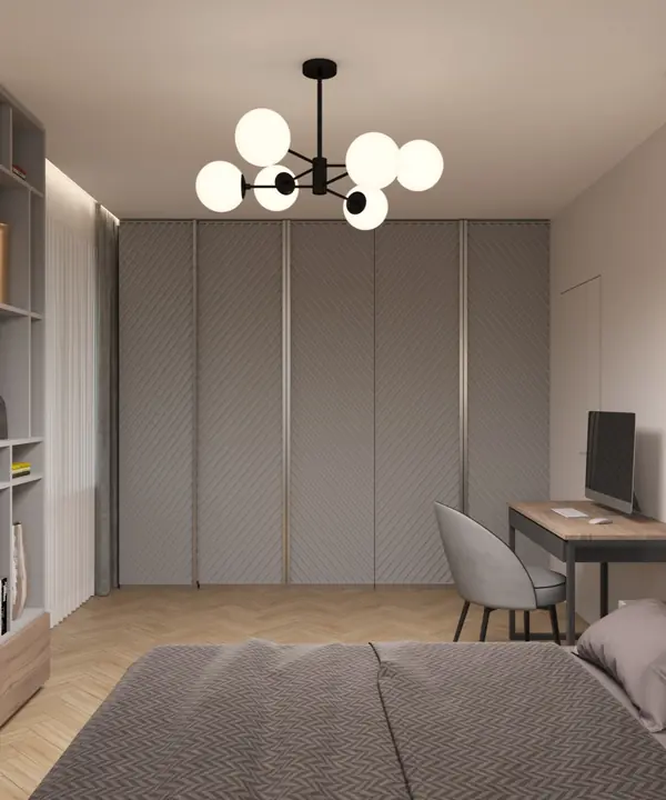 Квартира в современном стиле для супружеской пары