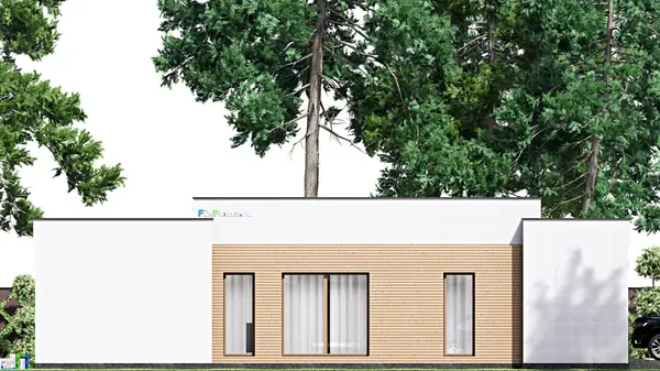 Проект одноэтажного дома 17х16м S193м2 F-16523