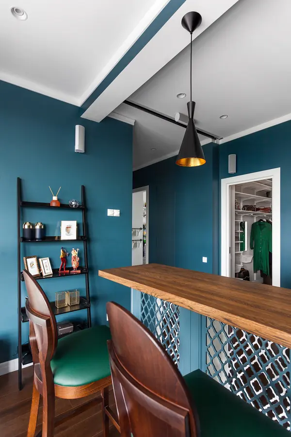 Классический интерьер с элементами арт-деко