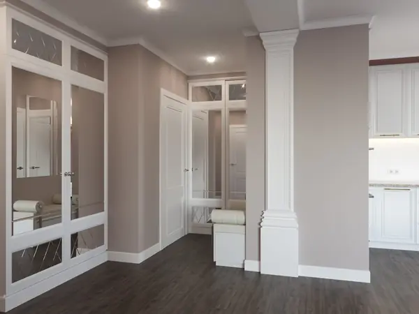 Просторная прихожая