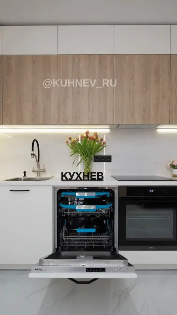 Кухня в стиле сканди