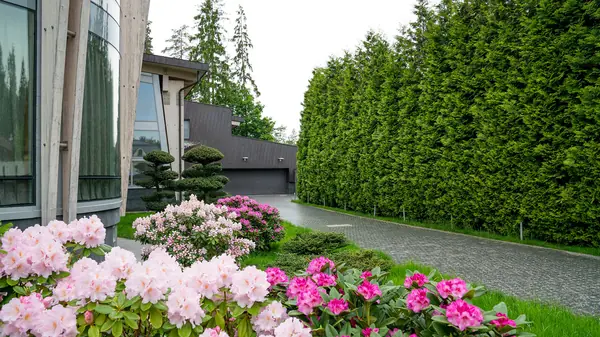 Сад с японским характером в КП  "Ландшафт", Усово 2010 г