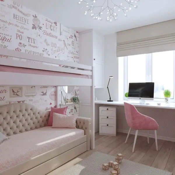 Дизайн-проект трехкомнатной квартиры для семьи из трех человек