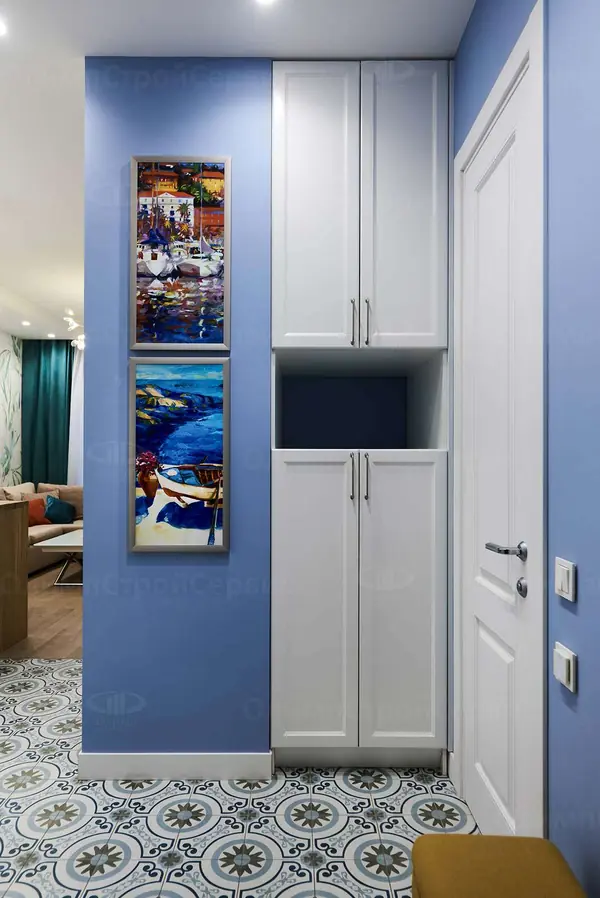 Дизайн и ремонт однокомнатной квартиры в стиле «Современная классика»