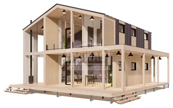 Модульный дом "Model Six"