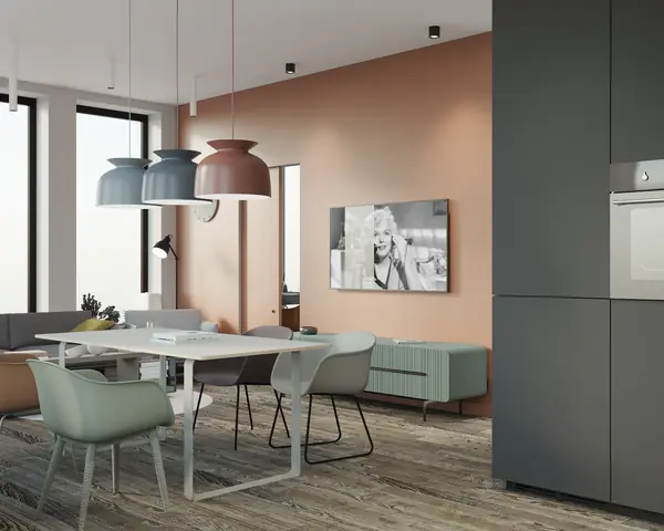 Скандинавская гостиная