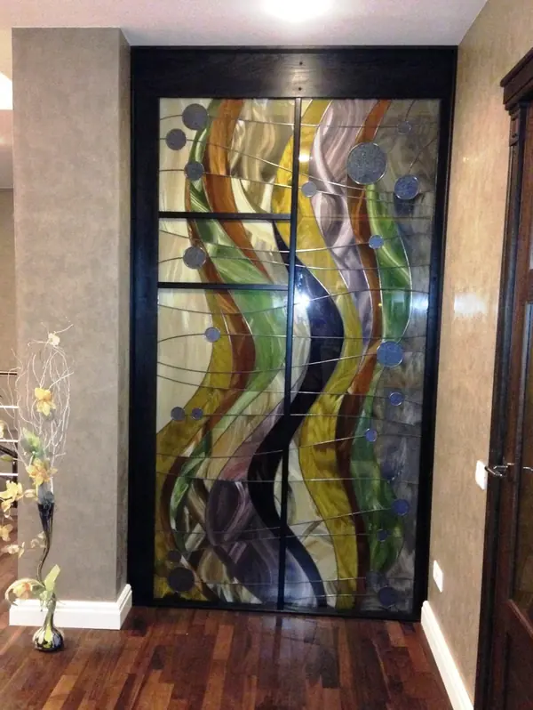 Витражная перегородка