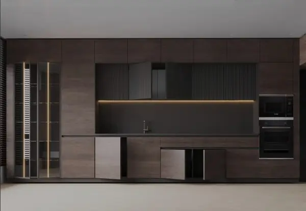 КУХНЯ "ПРЕСТИЖ" - строгая, лаконичная, ультра-современная