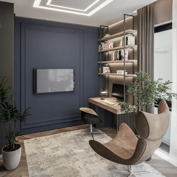 Дизайн-проект четырехкомнатной квартиры 99 м²