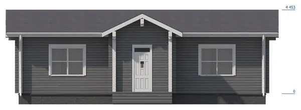 Дом из профилированного бруса "Яхрома"