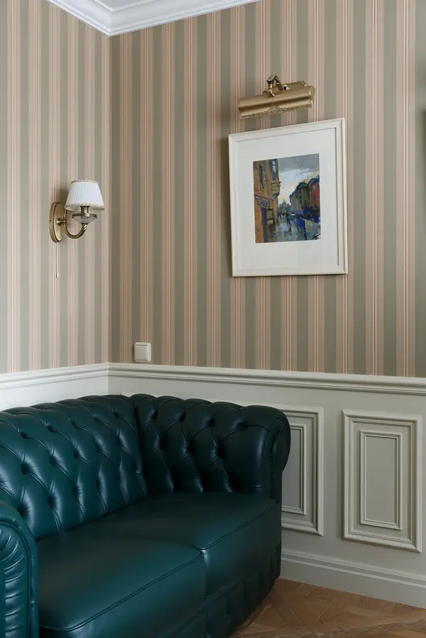 Квартира в Петродворце в классическом стиле - 124 м²