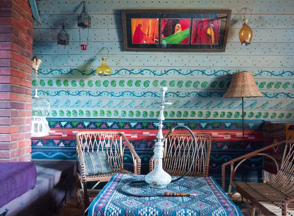 Роспись в марокканском стиле