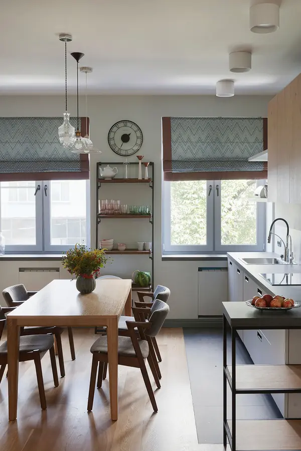 Дизайн квартиры для молодой семьи с двумя детьми в переулках Нового Арбата