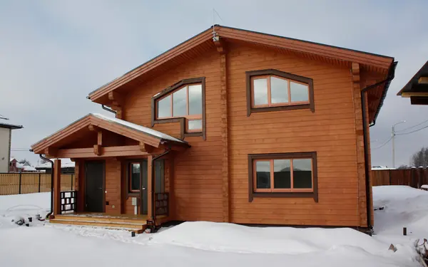 Wooden house near St. Petersburg