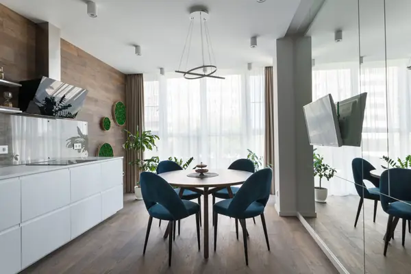 White and Wood Интерьер квртиры в ЖК "Лермонтов" в Ростов-на-Дону